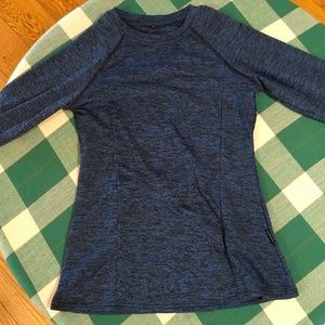 Blue Athletic Shirt